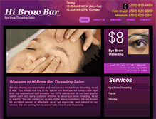 Tablet Screenshot of hibrowthreading.com